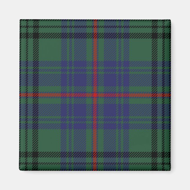Scottish Clan Walker Tartan Kariert Magnet (Vorne)