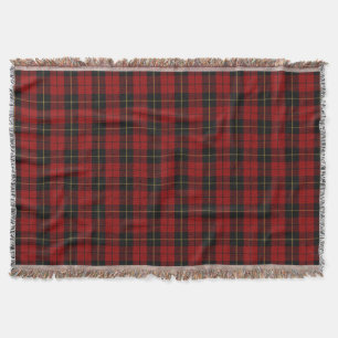 Scottish Clan Wallace Tartan Decke