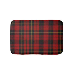 Scottish Clan Wallace Tartan Kariert Badematte