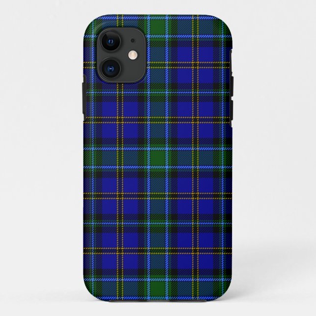 Scottish Clan Weir Tartan Kariert Case-Mate iPhone Hülle (Rückseite)