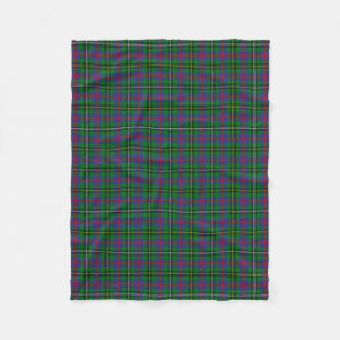 Scottish Clan Wood Tartan Kariert Fleecedecke