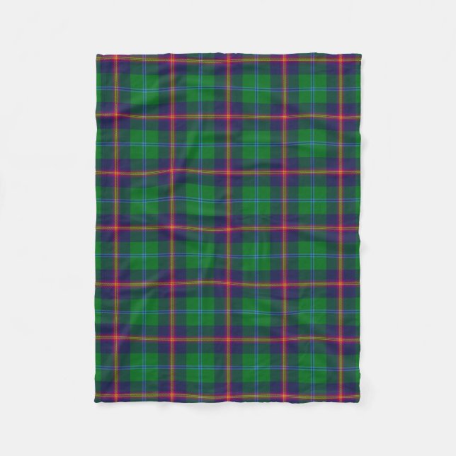 Scottish Clan Young Tartan Kariert Fleecedecke (Vorderseite)