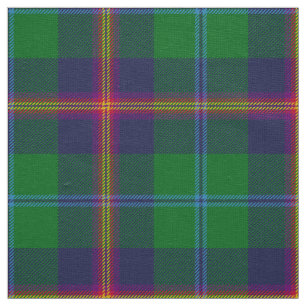 Scottish Clan Young Tartan Kariert Stoff