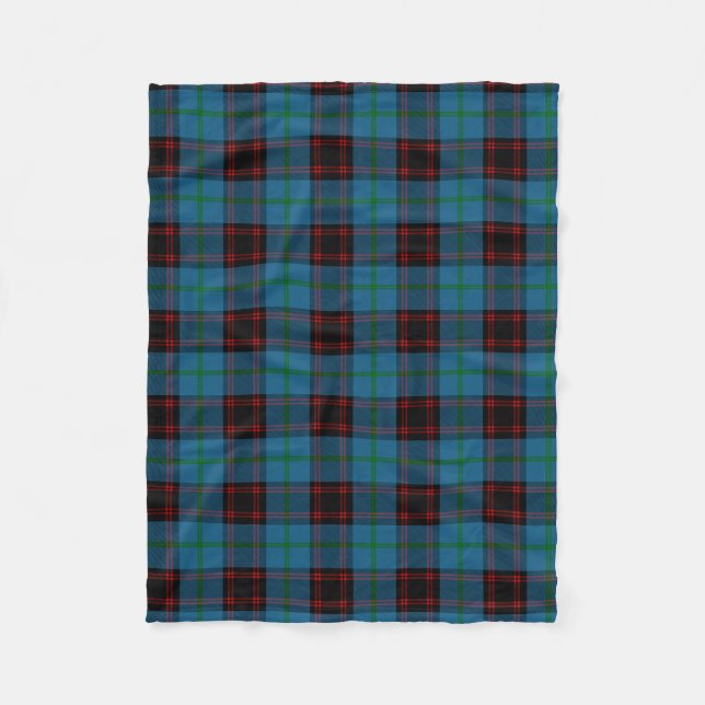 Scottish Clan Zuhause Tartan Kariert Fleecedecke (Vorderseite)