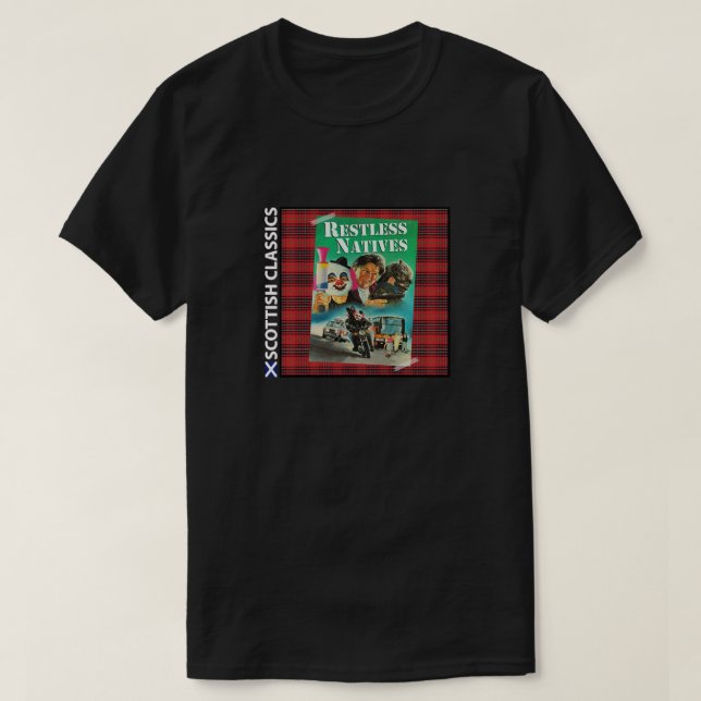 Scottish Classics - Restless Natives Hallowee T-Shirt (Design vorne)