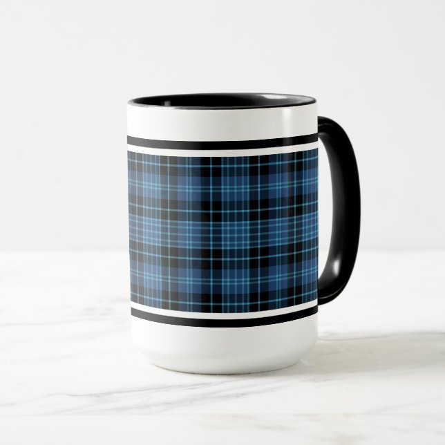 Scottish Clergy Tartan Tasse (VorderseiteRechts)