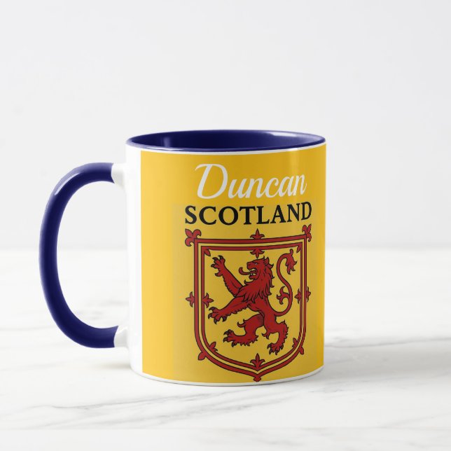 Scottish coffee Mug Tasse (Links)