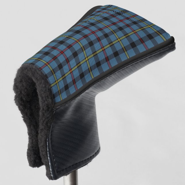 Scottish Colors Clan MacCrimmon Tartan Kariert Golf Headcover (3/4 Vorderseite)