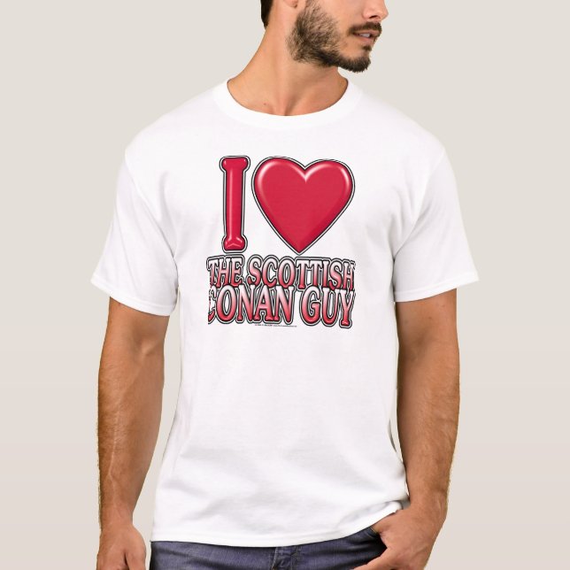 Scottish Conan Typ T-Shirt (Vorderseite)