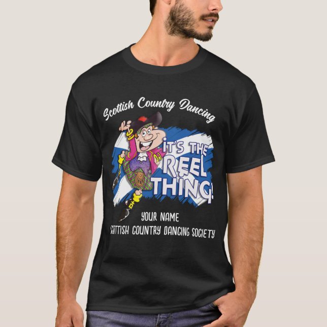 Scottish Country Dancing - Das ist das Elletanz! T-Shirt (Vorderseite)
