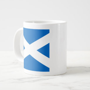 Scottish Cross Scotland Colors Jumbo-Tasse