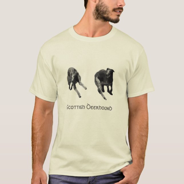 Scottish Deerhound Ballade von Tuiren T - Shirt (Vorderseite)
