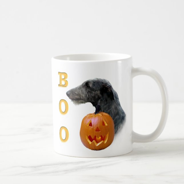 Scottish Deerhound Boo Kaffeetasse (Rechts)