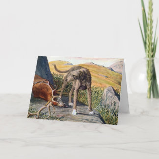 Scottish Deerhound Notecard Karte