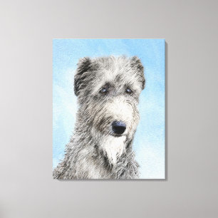 Scottish Deerhound Painting - Niedlich Original Do Leinwanddruck
