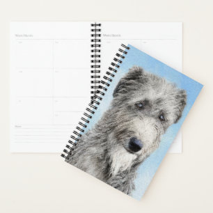 Scottish Deerhound Painting - Niedlich Original Do Planer