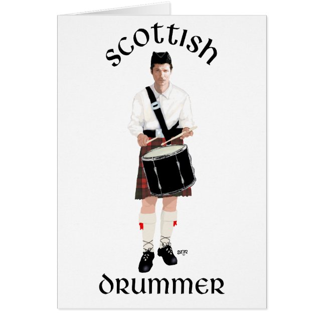Scottish Drummer - Blue Kilt (Vorne)