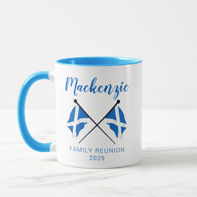 Scottish Family Reunion  Tasse (Links)