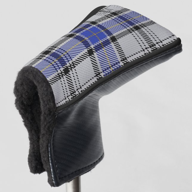 Scottish färbt Clan Hannay Tartan kariert Golf Headcover (3/4 Vorderseite)