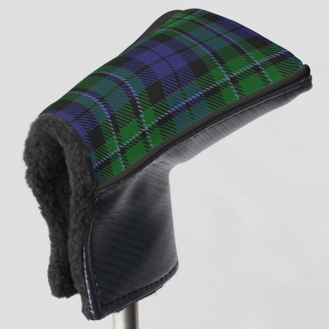 Scottish färbt Clan MacCallum Tartan kariert Golf Headcover (3/4 Vorderseite)