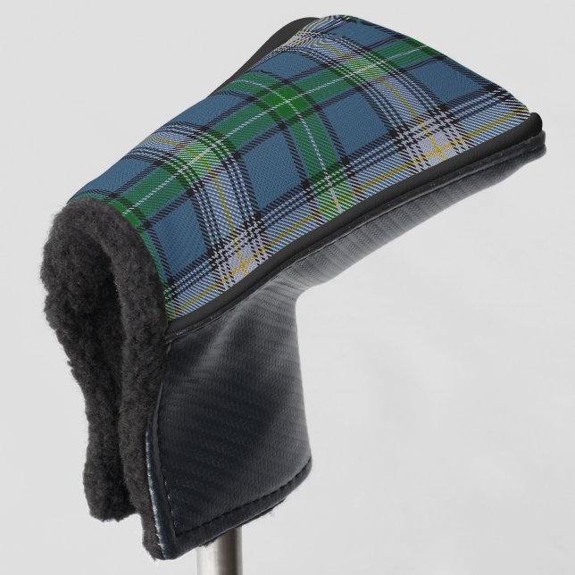 Scottish färbt Clan MacDowall Tartan kariert Golf Headcover (3/4 Vorderseite)