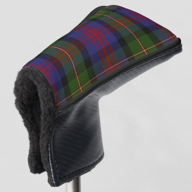 Scottish färbt Clan MacLennan Tartan kariert Golf Headcover (3/4 Vorderseite)