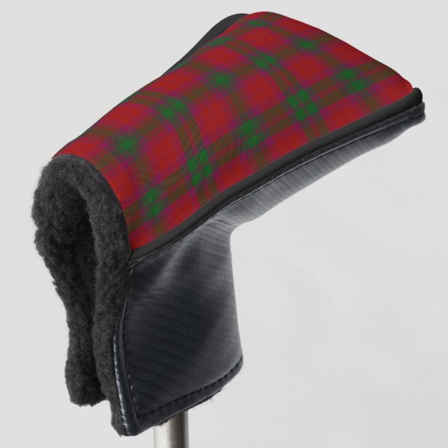 Scottish färbt Clan MacNab Tartan kariert Golf Headcover (3/4 Vorderseite)