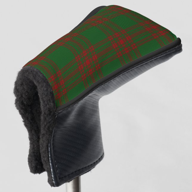Scottish färbt Clan Menzies JagdTartan kariert Golf Headcover (3/4 Vorderseite)