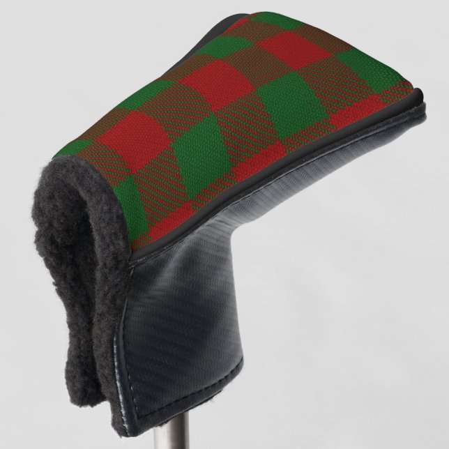 Scottish färbt Clan Moncreiffe Moncrief Tartan Golf Headcover (3/4 Vorderseite)