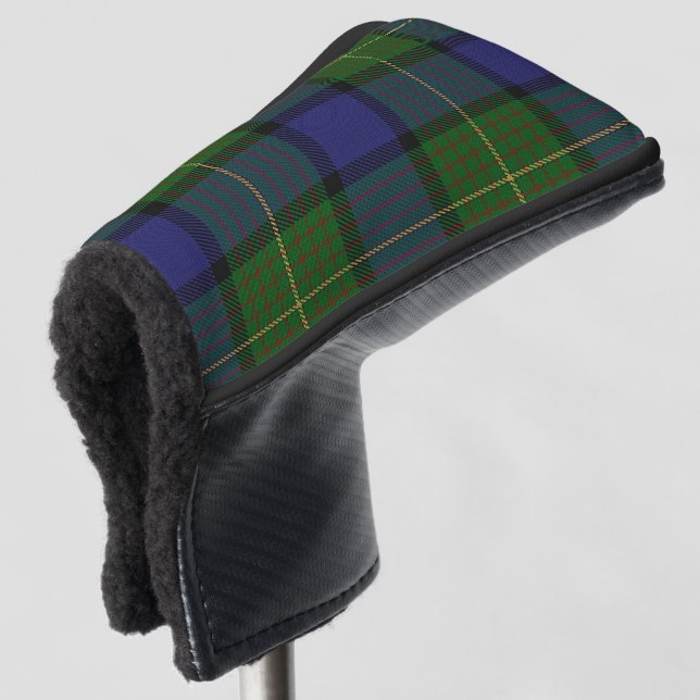 Scottish färbt Clan Muir Tartan kariert Golf Headcover (3/4 Vorderseite)