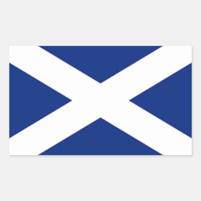 Scottish Flag Aufkleber (Vorderseite)