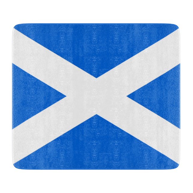 Scottish Flag cbcnt Schneidebrett (Vorderseite)