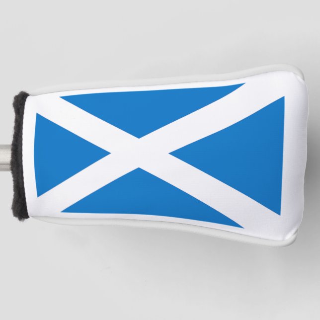 Scottish Flag Golf Putter Head Cover Golf Headcover (Vorderseite)