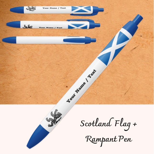 Scottish Flag Pen, Rampant, Schottland / Werbe- Kugelschreiber (Von Creator hochgeladen)