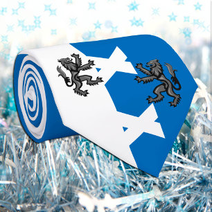 Scottish Flag, Rampant & Scotland business /sports Krawatte