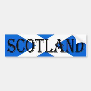 Scottish Flag Scotland bscnt Autoaufkleber