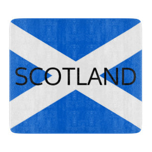 Scottish Flag Scotland cbcn Schneidebrett