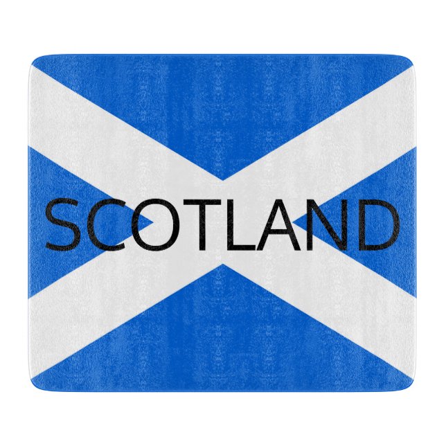 Scottish Flag Scotland cbcnt Schneidebrett (Vorderseite)