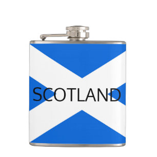 Scottish Flag Scotland flcn Flachmann