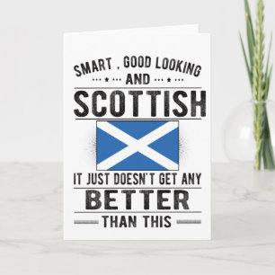 Scottish Flag Scotland Heritage Scottish Roots Karte