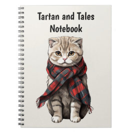 Scottish Fold Cat Notizblock