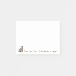 Scottish Fold Cat Personalize Notes Post-it Klebezettel
