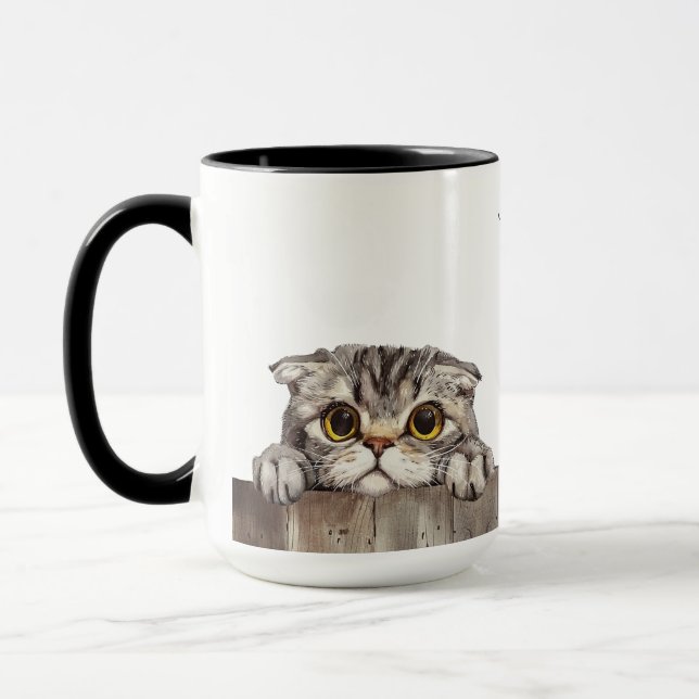 Scottish Fold Cat Tasse (Links)