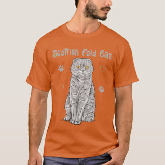 Scottish Fold Cats Cat Owner Familie T-Shirt