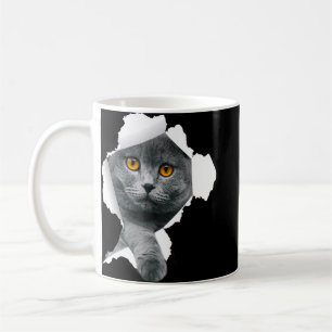 Scottish Fold Cats Torn Cloth Kitten Kaffeetasse