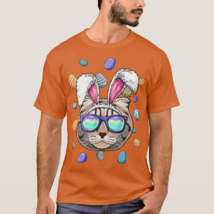 Scottish Fold Oaster Bunny Oars Funny Ostereier T-Shirt