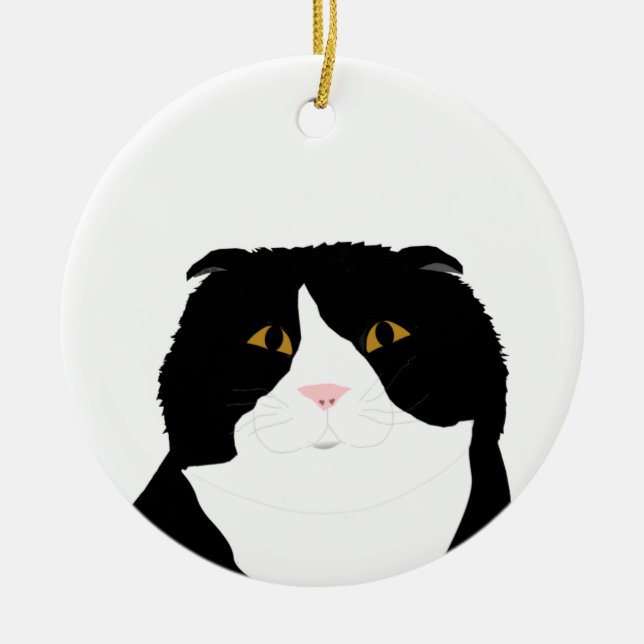 Scottish Fold Ornament (Vorne)