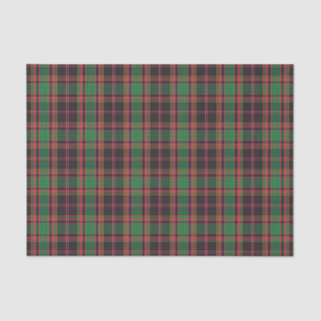 Scottish Gifts Clan Cumming Hunting Tartan Seidenpapier (Vorderseite)
