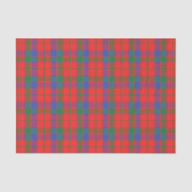 Scottish Gifts Clan Donnachaidh Tartan Seidenpapier (Vorderseite)