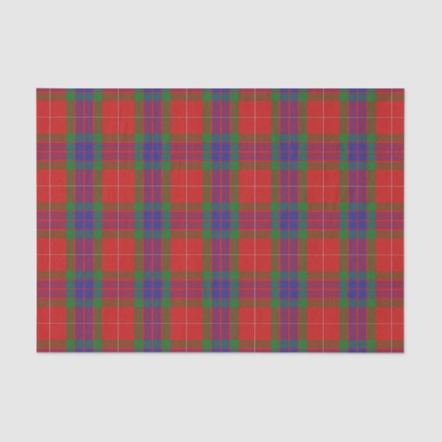 Scottish Gifts Clan Fraser Tartan Seidenpapier (Vorderseite)